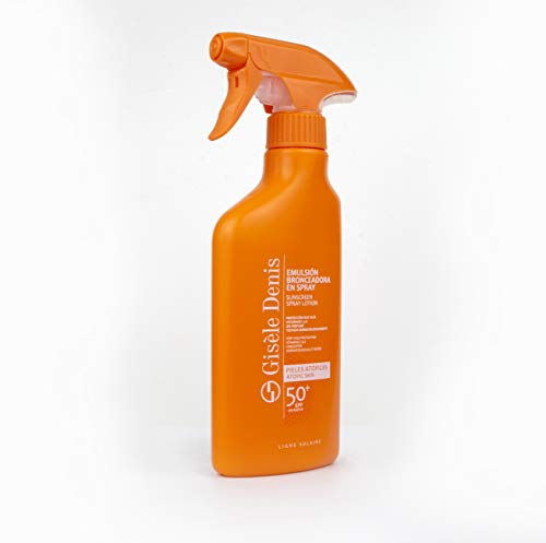 GISÈLE DENIS - Protector Solar Piel Atópica en Spray, Resistente al Agua, Protección FPS50+, 300 ml