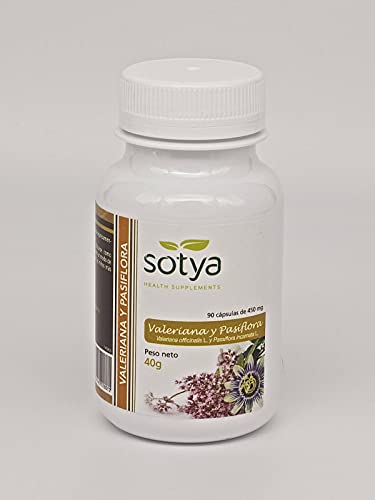 GLAMA-SOT Pasiflora y Valeriana 90 cápsulas de 450 mg