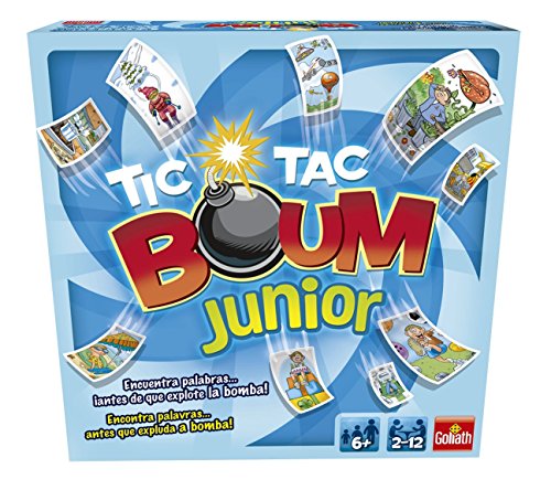 Goliath - Tic Tac Boum Junior, Juego de Cartas , Encuentra la Palabra (70508) , color/modelo surtido