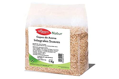 GRANERO Copos Suaves DE Avena Integral 1 KG, No aplicable