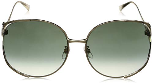 Gucci GG0225S 002 Gafas de Sol, Dorado (2/Brown), 63 para Mujer