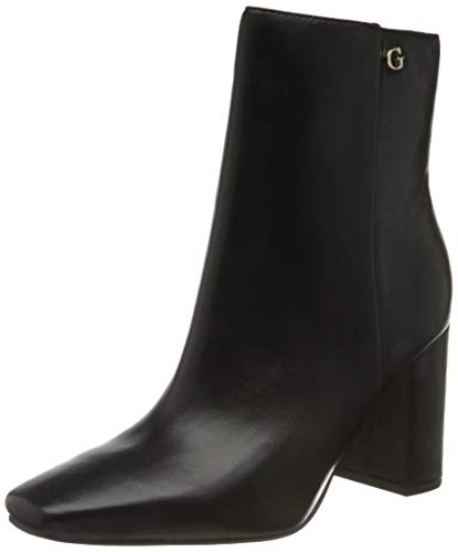 Guess Adelia/Stivaletto (Bootie)/Lea, Botas Cortas al Tobillo Mujer, Negro, 35 EU