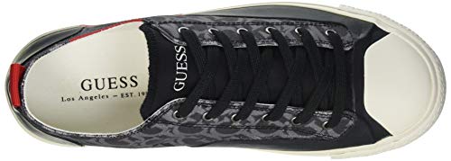 Guess EDERLE LO 2, Zapatillas Deportivas Hombre, Negro, 42 EU