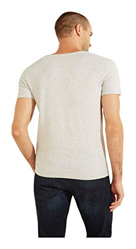 GUESS Men's Logo V-Neck Tee