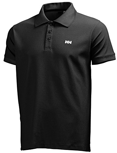 Helly Hansen Driftline Polo Camiseta tipo polo de manga corta con tejido de secado rápido y logo HH en el pecho