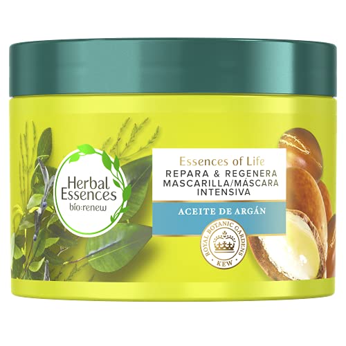 Herbal Essences Mascarilla Reparadora De Aceite De Argán Para Pelo Seco Y Dañado 450 ml