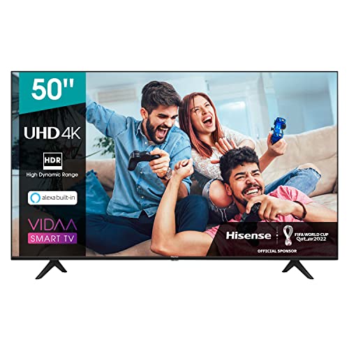 Hisense UHD TV 2020 50AE7000F - Smart TV Resolución 4K con Alexa integrada, Precision Colour, escalado UHD con IA, Ultra Dimming, audio DTS Studio Sound, Vidaa U 4.0