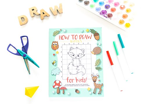 How To Draw Animals For Kids: A Fun and Simple Step-by-Step Drawing and Activity Book for Kids to Learn to Draw