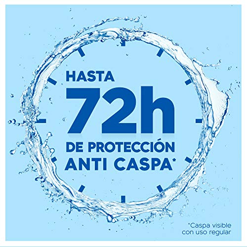 H&S Hidratación profunda Champú Anticaspa clínicamente probado, pelo libre de caspa, graso, con Aceite de Coco, sin parabenos, 40% envase plástico reciclado, cuidado suave del pelo, 6 x 340 ml