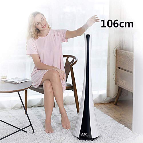 Humidificador inteligente de pie con control remoto para dormitorio, humidificadores de niebla fresca, difusores ultrasónicos para bebé gran capacidad difusor de aromaterapia para Office-A 28x106cm