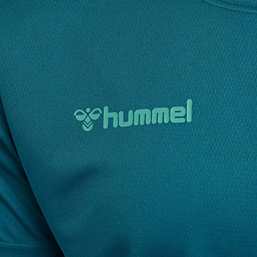 hummel Hmlauthentic - Camiseta de fútbol para Hombre (poliéster), Unzutreffend, Evergreen, hmlAUTHENTIC Poly Jersey S/S, Hombre, Color Azul (Celestial), tamaño Small