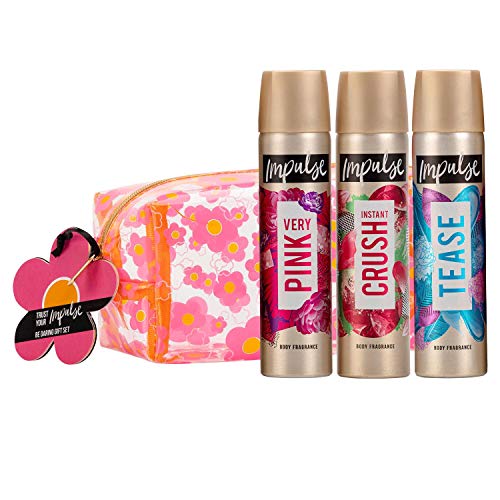 Impulse Be Daring - Bolsa de belleza (4 unidades)