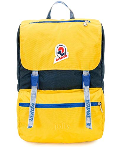 Invicta Jolly Mochila tipo casual, 35 cm, 18 liters, Amarillo (Giallo)