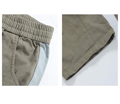 Irypulse Pantalones de Carga Hombre Chino Casual Deportivos, Pantalón Cargo Moda Callejera Urbana para Adolescentes, Jóvenes y Niños, Pantalone de Trabajo Recto Holgado - Diseño Original