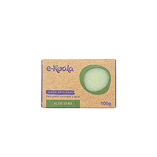 Jabón Artesanal de Aloe Vera con base de aceito de coco | Artesanal hecho a mano | 100gr