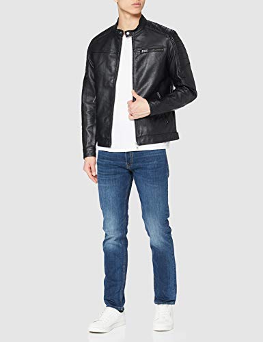 Jack & Jones Jcorocky Jacket Noos Chaqueta, Negro (Black), L para Hombre