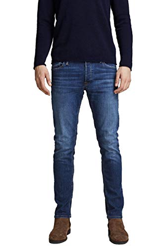 Jack & Jones Jjiglenn Jjoriginal Am 814 Noos Vaqueros Slim, Azul, 32W / 32L para Hombre