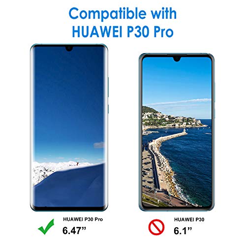 JETech Funda Compatible Huawei P30 Pro, Material de TPU Premium, Prueba de Golpes (Aurora)