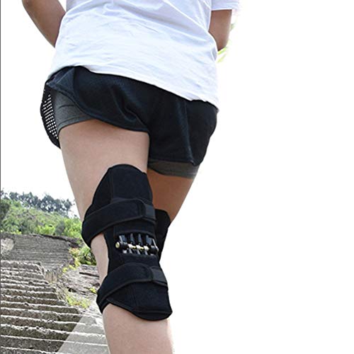 Joint Support Knee Pads, Knee Patella Strap, Power Lift Spring Force, Tendon Brace Band Pad for Arthritis Tendonitis Gym 1 Pair