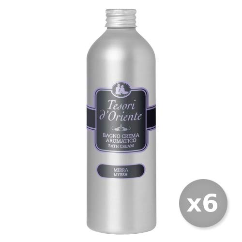 Juego 6 Tesori d 'oriente Mirra baño 500 ml. saponi y cosméticos