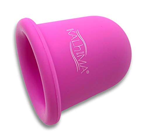 KALHIMA ® CupShape! Ventosa Anticelulítica en material Extra Agarre para Masaje Reafirmante y Tonificante natural (CupShape!)