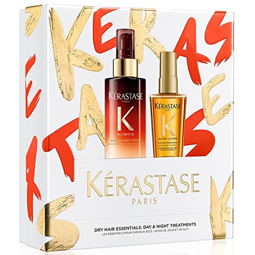 Kérastase - Cofre Dúo 8H Magic Night Serum Nutritive 90 ml + Aceite Original Elixir Ultime 50 ml