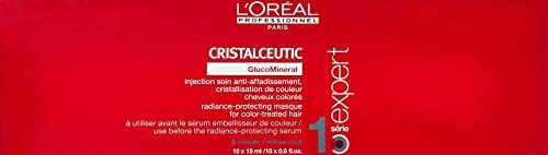 Kerastase Vitamino Color A-Ox Cristalceutic - Mascarilla de cabello, 15 X 15 ml
