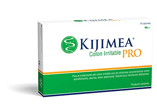 Kijimea Colon Irritable Pro, 14 cápsulas, Ayuda eficaz para el colon irritable (diarrea, dolor abdominal, flatulencia, estreñimiento), Producto vegano, sin gluten ni lactosa