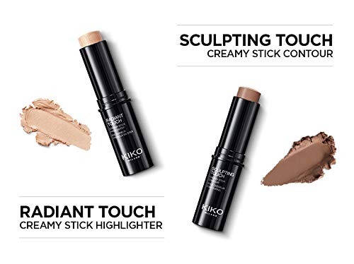 KIKO Milano Sculpting Touch Creamy Stick Contour 201 | Stick para el contorno del rostro: textura cremosa y acabado mate