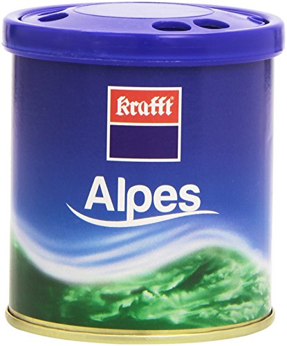 Krafft 17392 Ambientador Lata de Alpes, Azul, 60 ml