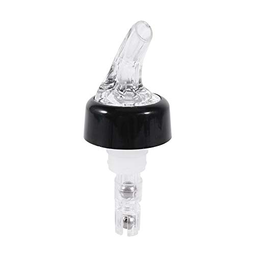 KSTE Boquilla Dispensador Para Botella de Vino, 35 ml botella vertedor, la Medida de Flujo Liqour vino Boquilla tapón dispensador for la barra del club de cóctel Spirit Juice jarabes (Color : Blanco)