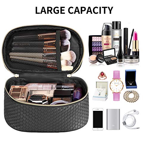 KTMOUW Neceser Maquillaje Impermeable Bolsas de Aseo Neceser Viaje Bolsa de Maquillaje Bolsa de Cosméticos Grande Organizador para Mujeres y Niñas 3 piezas