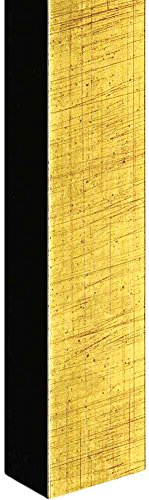 Kunst für Alle ' – Fotografía enmarcada de Stanislaw Witkiewicz Crocus Antes verschneiter Paisaje de montaña, de impresión handgefertigten imágenes de Marco, 40 x 30 cm, Oro Raya