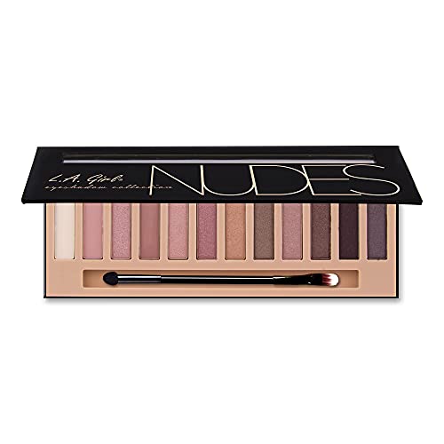 LA Girl Beauty Eyeshadow Collection – Paleta de sombra de ojos, tonos nudes