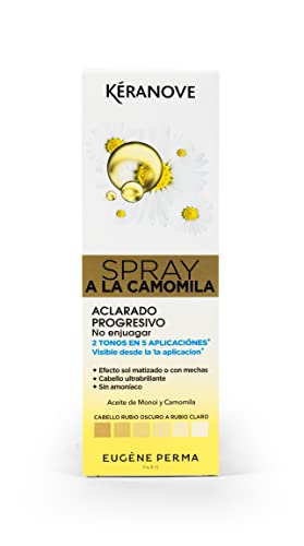 Laboratoires Kéranove Spray Aclarante a la Camomila, Sin Color, 125 Mililitros