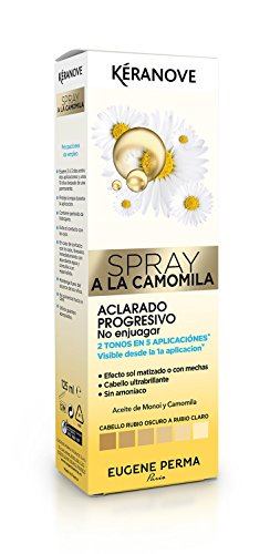 Laboratoires Kéranove Spray Aclarante a la Camomila, Sin Color, 125 Mililitros