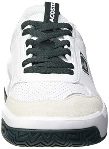 Lacoste Ace Lift 0120 2 SFA, Zapatillas Mujer, Wht/Dk Grn, 38 EU