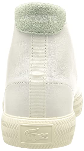 Lacoste GRIPSHOT Mid 0321 1 CFA, Zapatillas Mujer, Wht/Lt Grn, 37 EU