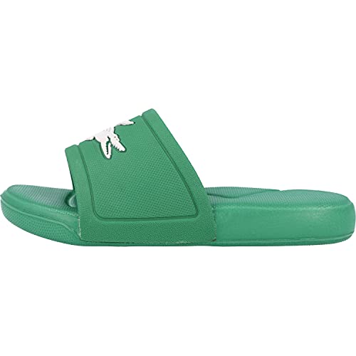 Lacoste L.30 Slide 0921 1, Chanclas Unisex, Grn/Wht, 37 EU