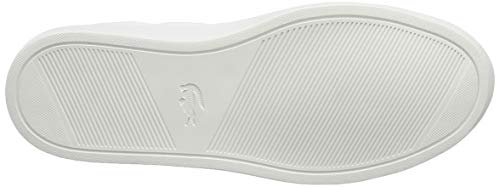 Lacoste LA PIQUEE 119 1 CMA, Zapatillas Hombre, Blanc (Wht/Nvy/Red 407), 46 EU