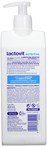 Lactovit Leche Corporal Nutritivo para Piel Normal-Seca - 400 ml