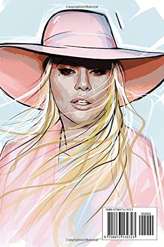 Lady Gaga Notebook: Lined Pages Notebook Small Size 6x9 inches / 110 pages / Original Design For Cover And Pages / It Can Be Used As A Notebook, Journal, Diary, or Composition Book.