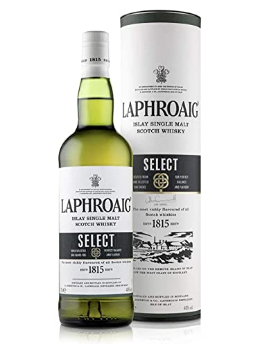 Laphroaig Select Single Malt Whisky Escoces Ahumado 40%, 700ml