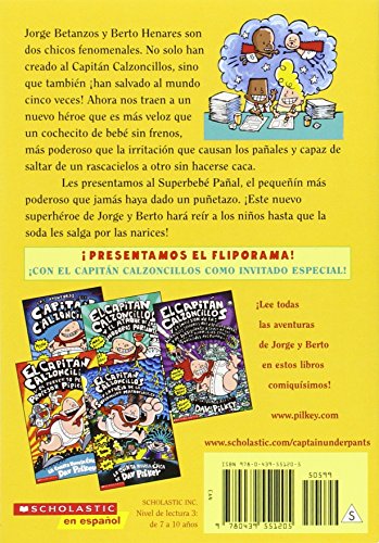 Las Aventuras de Superbebé Pañal (the Adventures of Super Diaper Baby): (spanish Language Edition of the Adventures of Super Diaper Baby) (El Superbebe Panal / Super Diaper Baby, 1)