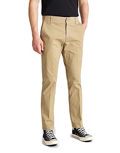 Lee Extreme Motion Chino Jeans Hombre, Beige (Taupe 07), 36W/30L
