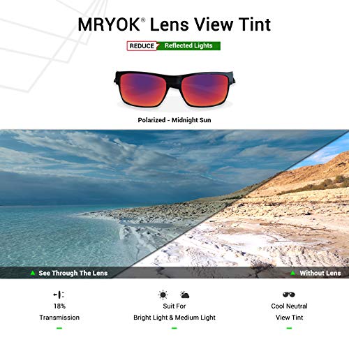 Lentes de repuesto MRY, polarizadas para gafas Oakley Holbrook, amplio abanico de colores Midnight Sun-Polarized