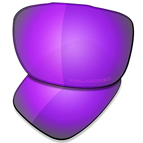 Lentes de repuesto para gafas de sol Oakley TwoFace de Saucer, (High Defense - Violet Purple Polarized), Talla única