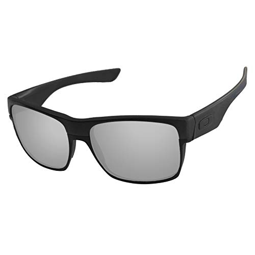 LenzReborn Lentes de repuesto polarizadas compatibles con gafas de sol Oakley TwoFace., plata, Einheitsgröße