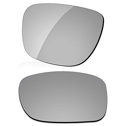 LenzReborn Lentes de repuesto polarizadas compatibles con gafas de sol Oakley TwoFace., plata, Einheitsgröße