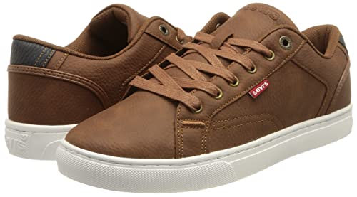 Levi's Corto, Zapatillas Hombre, marrón, 41 EU